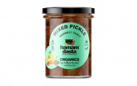 Hamam Dasta Mixed Pickle Insanely Tangy  Glass Jar  300 grams